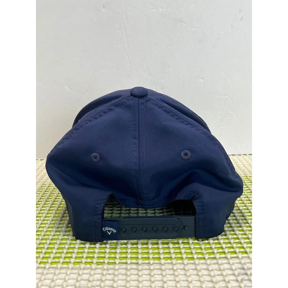 Callaway USA Golf Hat Cap Navy Blue Snapback Flexfit 110 One size